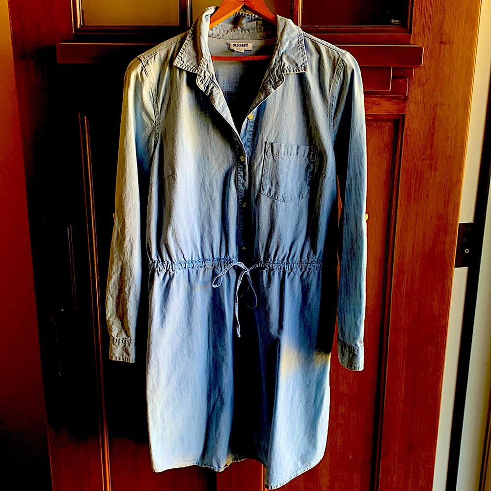 Long sleeve Shirt Dress by Old Navy